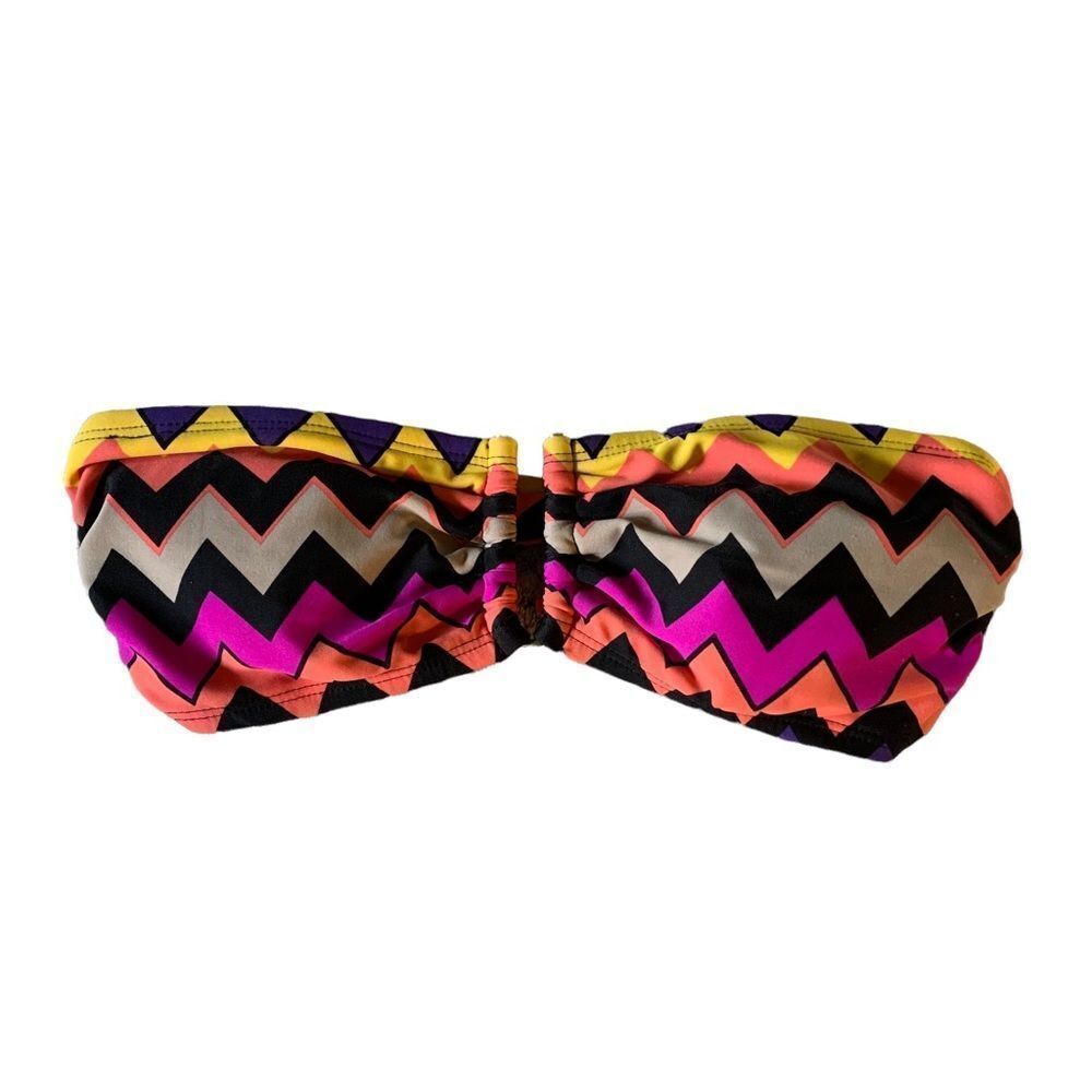 Xhilaration Small strapless bandeau swim top